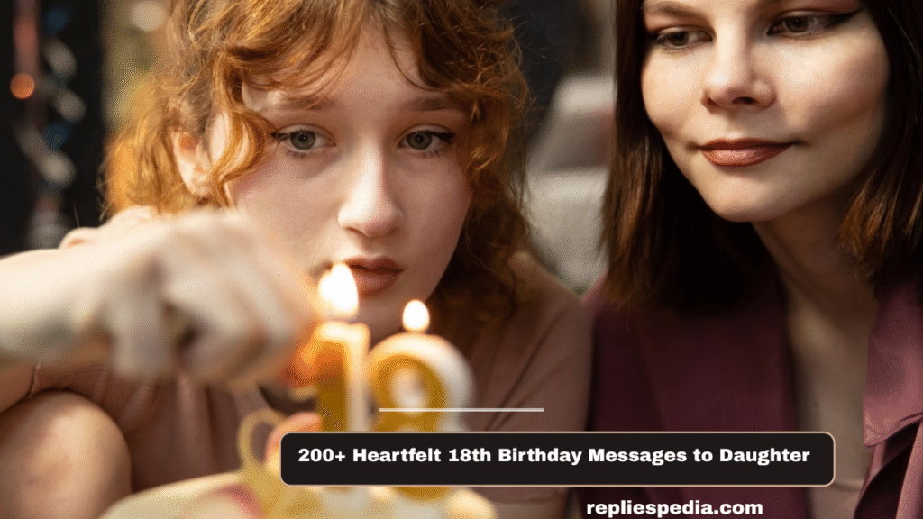 200+ Heartfelt 18th Birthday Messages to Daughter
