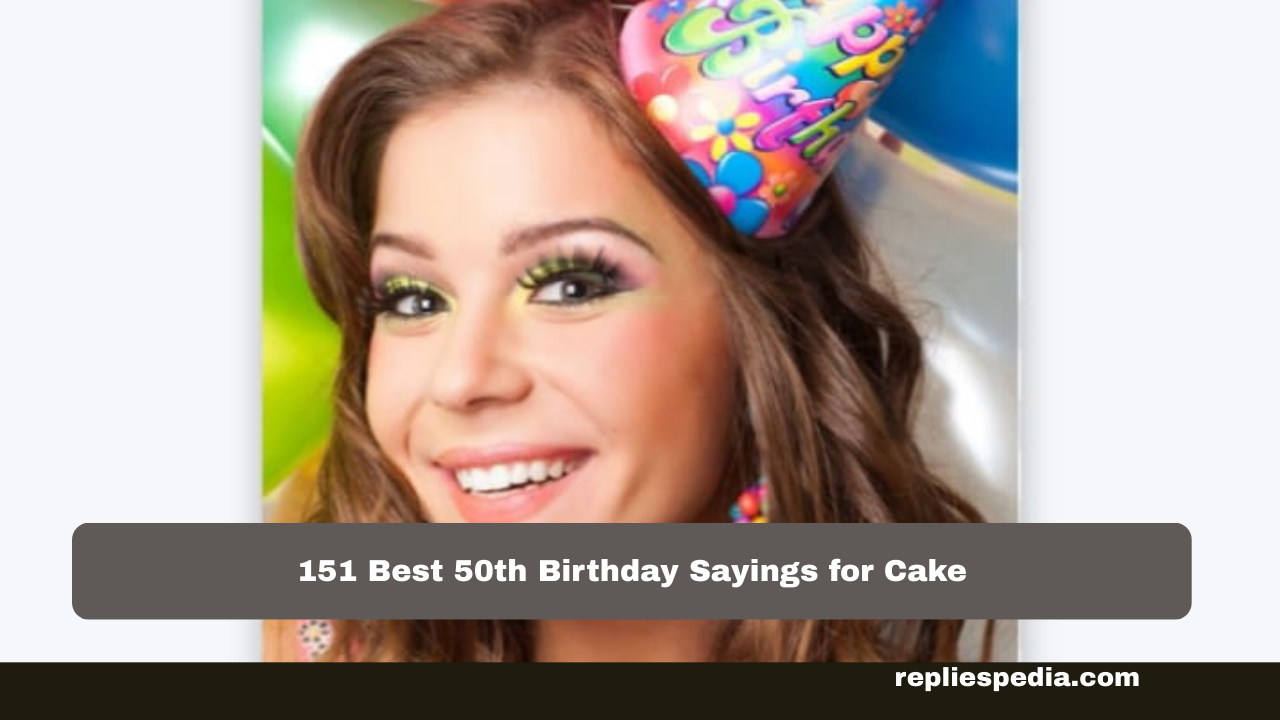 50th Birthday Sayings for Cake