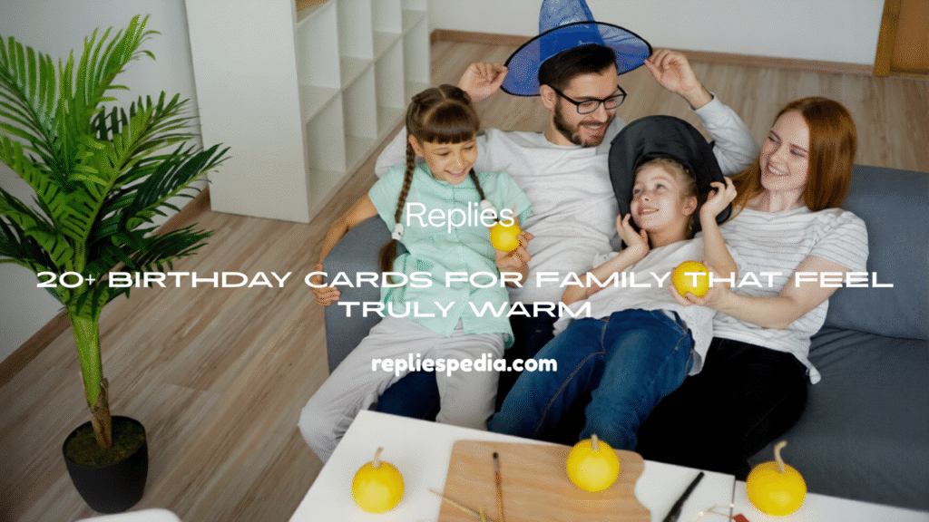 Birthday Cards For Family