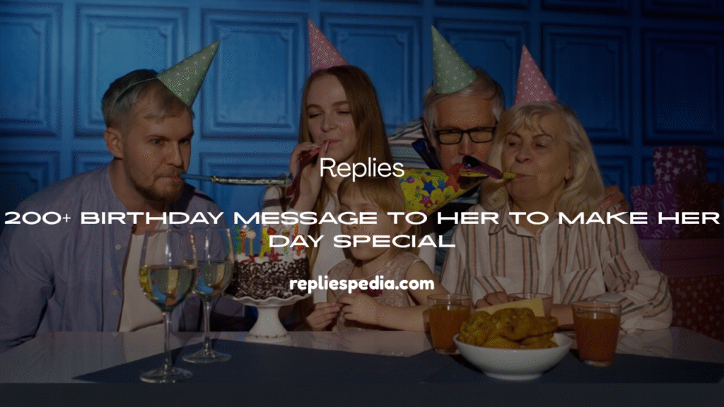 Birthday Message to Her 